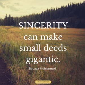SINCERITY QUOTE.